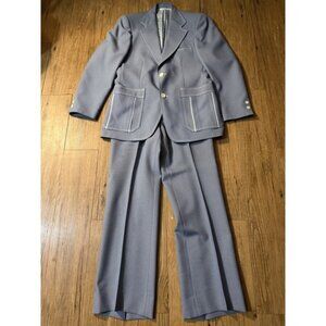 Johnny Carson Vintage Sport Coat Blazer Jacket and pant suit 70's western #161